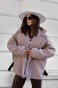 Kurtka FLUFFY - Taupe L/XL