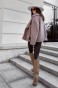 Kurtka FLUFFY - Taupe L/XL
