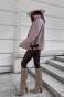 Kurtka FLUFFY - Taupe L/XL
