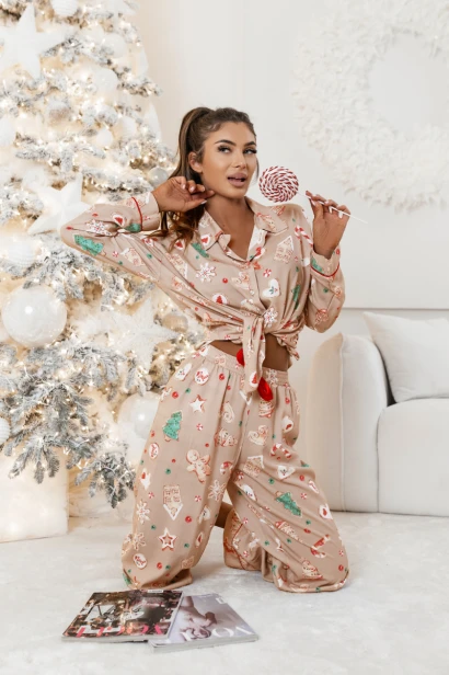 Komplet piżama TALLY - Cookies M/L