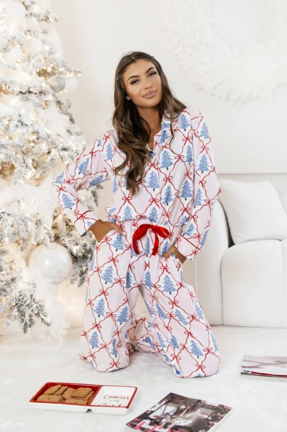 Komplet piżama TALLY - Christmas tree M/L