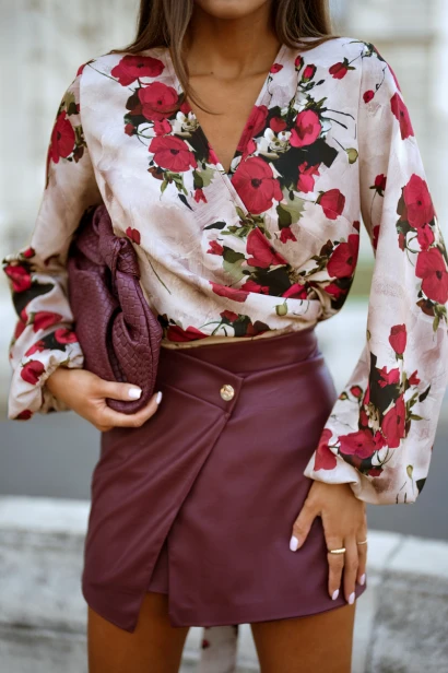 Bluzka TULLA - Vintage Rose M/L
