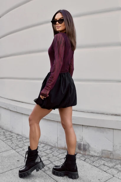 Sukienka CHERRY - Burgundy Claws M/L