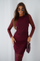 Sukienka tiulowa LUSH - Bordo S/M